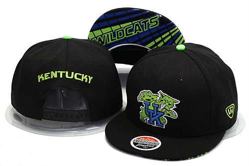 NCAA Kentucky Z Snapback Hat #01